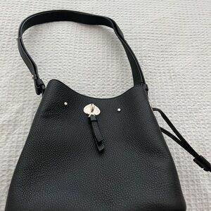 Kate Spade Black Leather Shoulder Bag